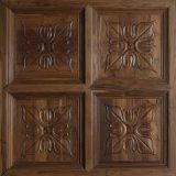 Cassettoni teak antico scolpito a mano