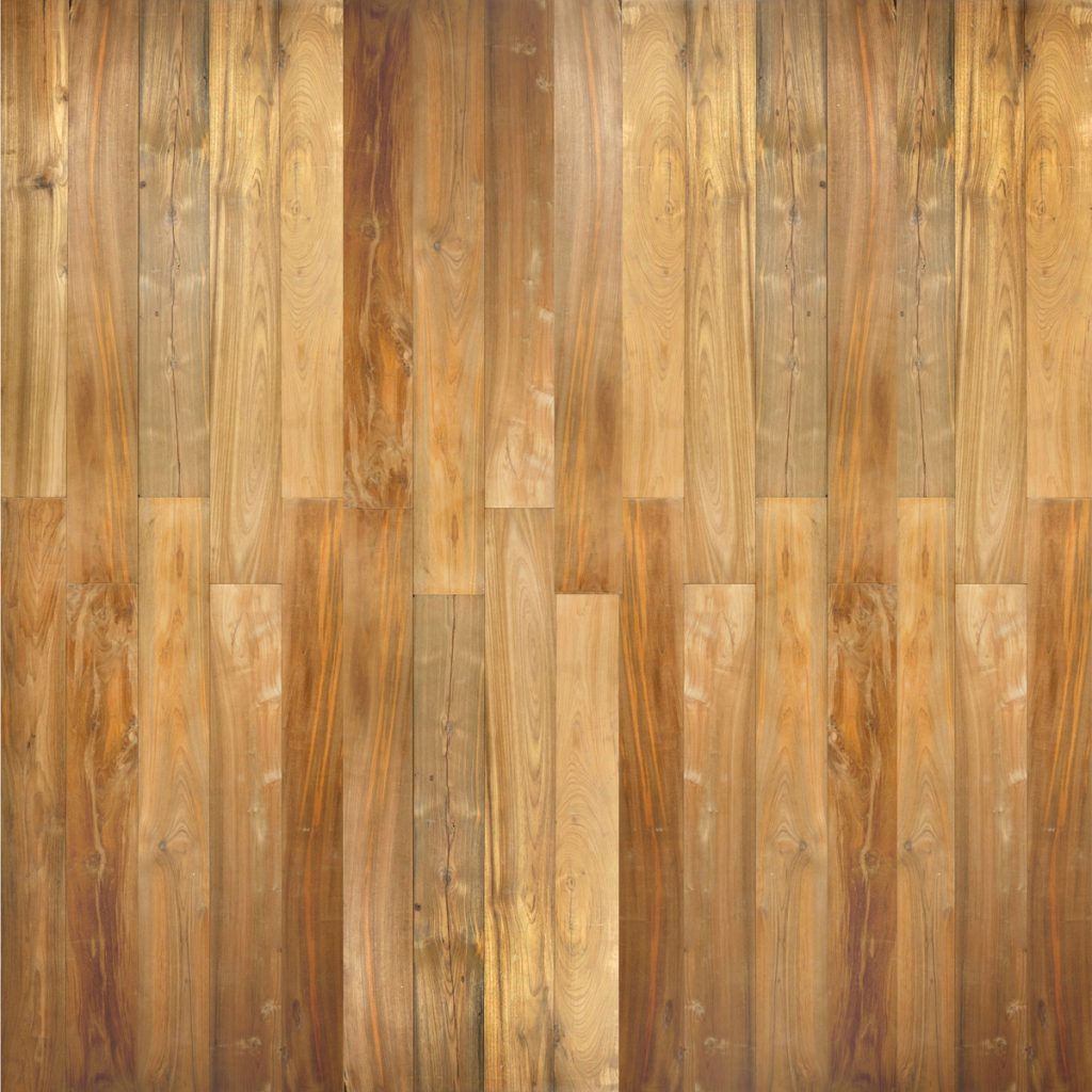 Antique teak plank